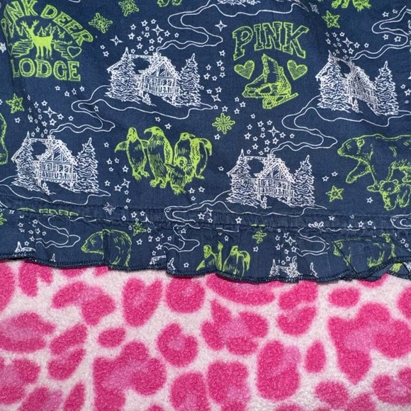 Victoria’s Secret PINK Y2K 2000s Deer Lodge Pajama Pants - Picture 3 of 5